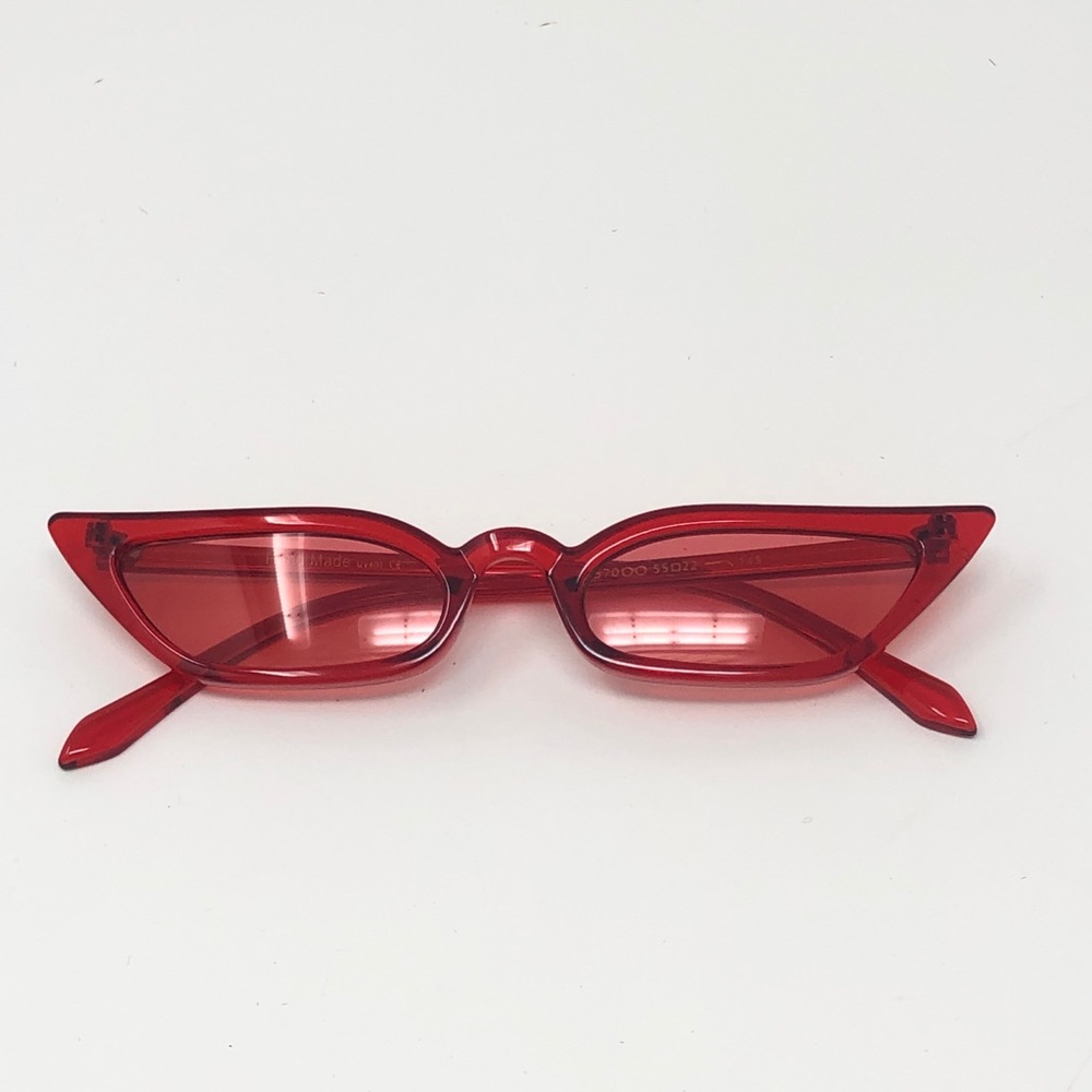 Fiery Sunglasses, Red